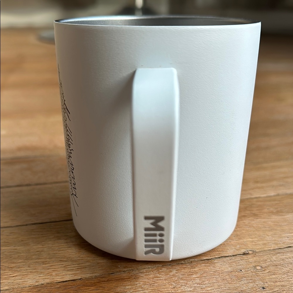 New Jupiter Peak Park City Utah Atticus Cafe MiiR 12oz mountain ski print mug - Picture 6 of 8
